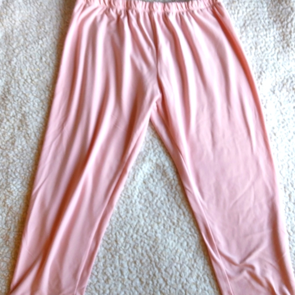 Pink cotton Capri size XL